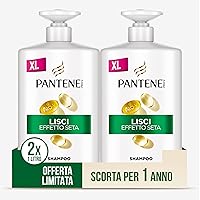 Pantene Pro-V Shampoo Lisci Effetto Seta per Capelli Crespi e Opachi