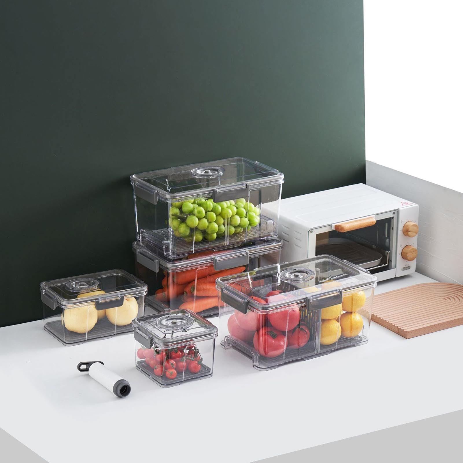 Contenitore per alimenti sottovuoto – Contenitore adatto al microonde