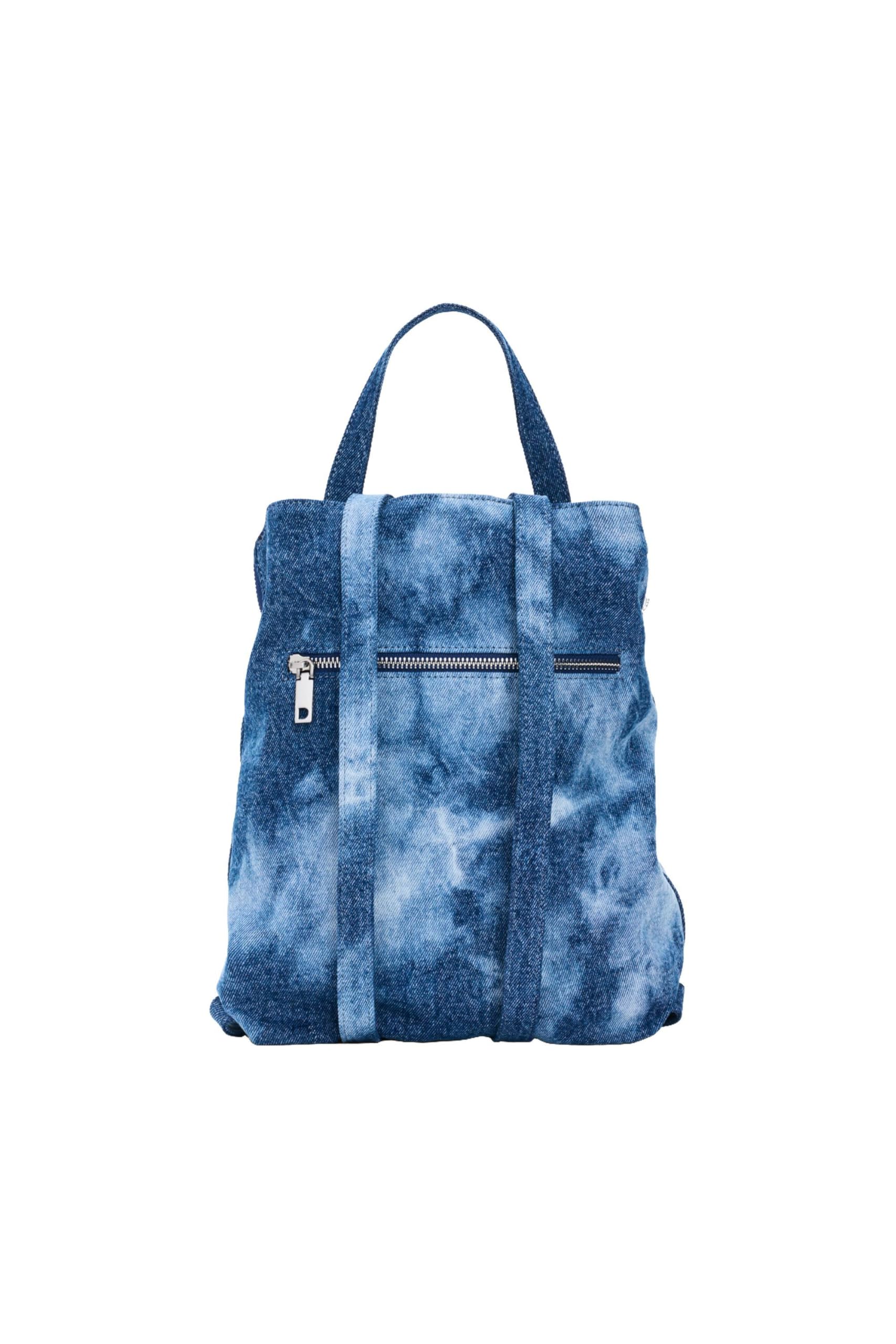 Desigual Zaino Donna Blu One Size