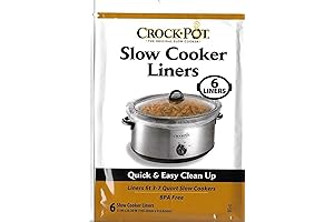Crock Pot Slow Cooker Clear Plastic Liners: Save Time, Preserve Flavor