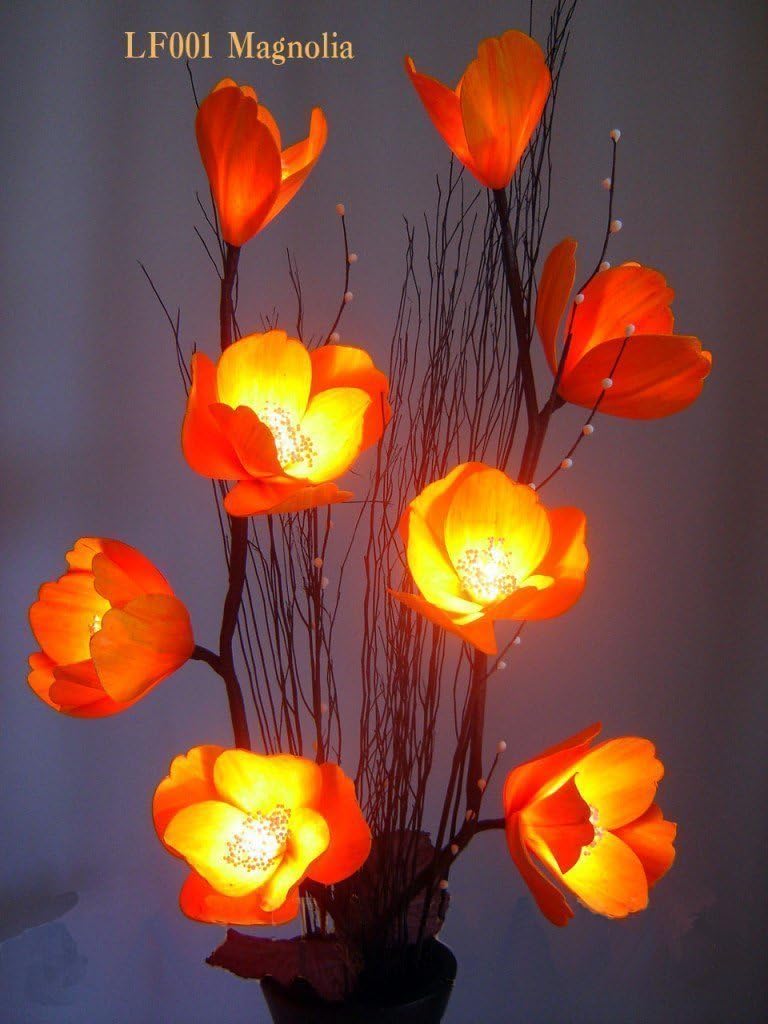 Copter Shop Light Floral Craft Lighted Yellow Magnolia