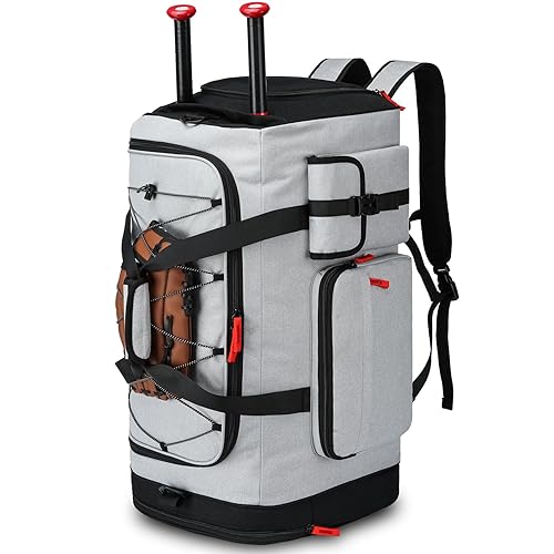 TUGUAN Large Capacity Baseball & Softball Duffle Bag with Shoe