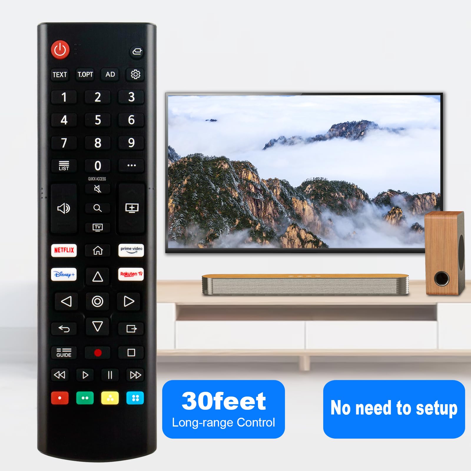 Amazon.com: AKB76037605 Replace Remote Control fit for LG LED