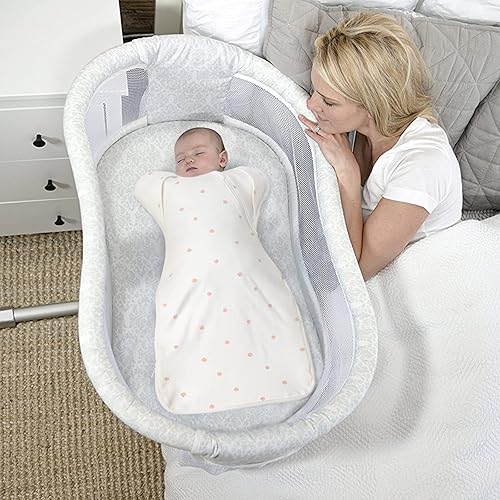 Miniatura 7 de Manta de 3 vías para envolver con brazos hacia arriba, fácil de cambiar pañales para bebés, niños y niñas, recién nacidos, transición a calma sin