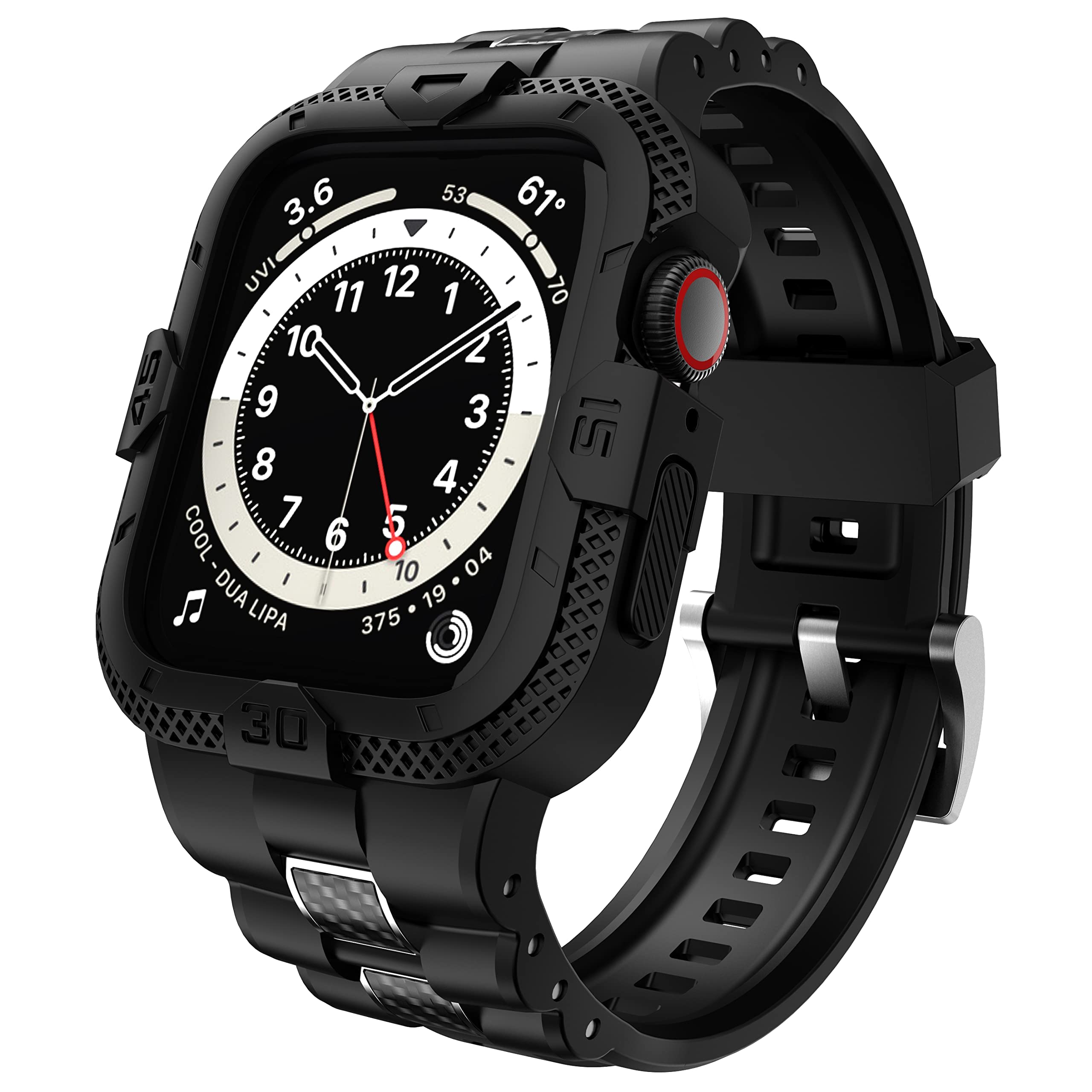 ☆ GELISHI Apple Watch用バンド 45m バンド 耐衝撃 92 Amazon.co.jp: GELISHI Apple Watch 45mm 44mm 42mm TPU バンド 一体型