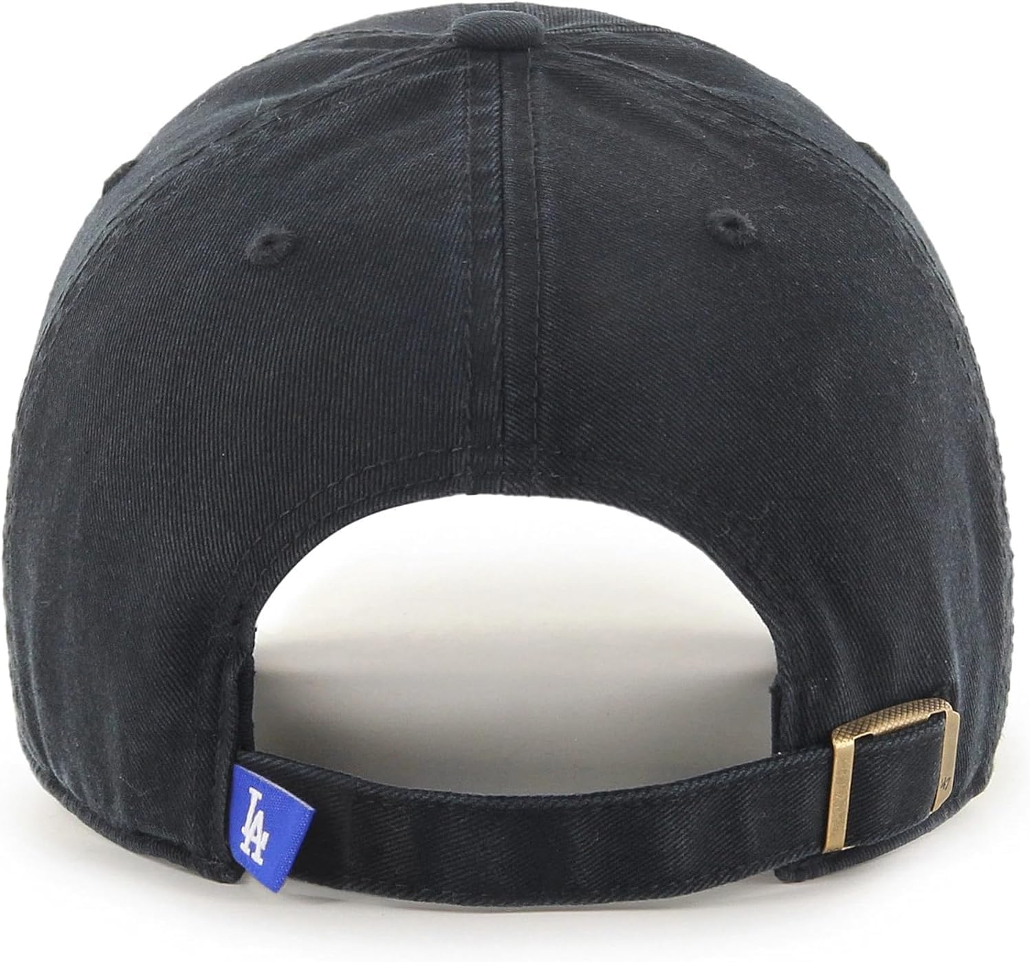 47 MLB Unisex-Adult Alternate Color Clean Up Adjustable Hat Cap - One Size (US, Alpha, One Size, Los Angeles Dodgers Black White)