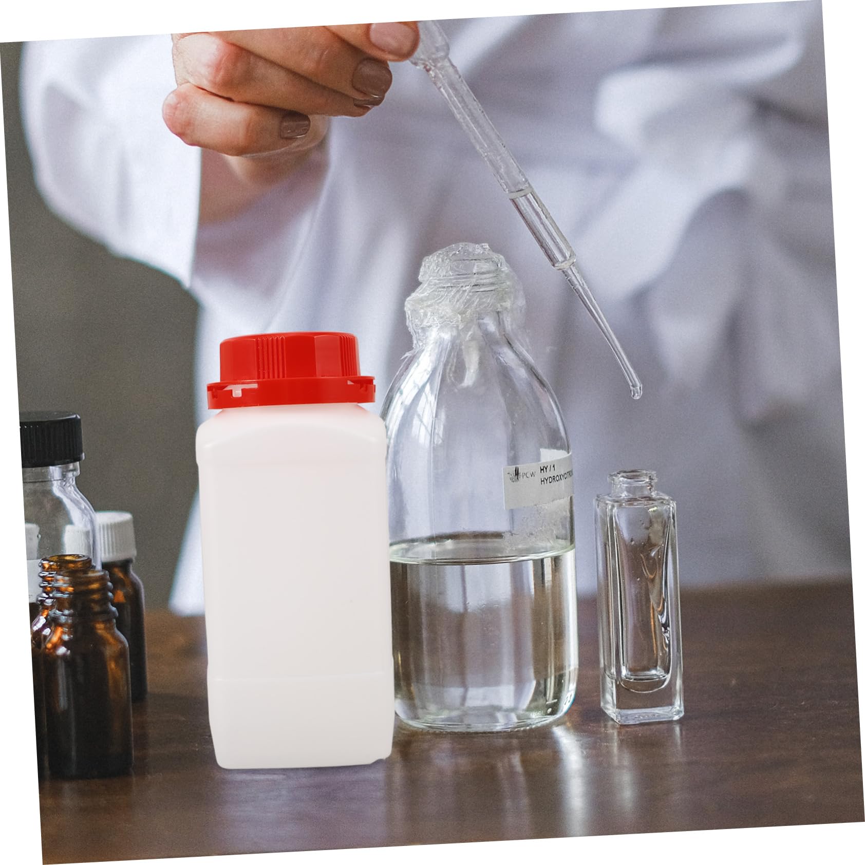 iplusmile 8stücke Leere Reagenzflasche Chemische Probenflasche Mit Sicherem Verschluss Für Laboranwendungen Und Flüssigkeitsspeicherung