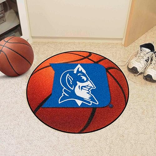 Miniatura 2 de FANMATS 2633 Duke Blue Devils All-Star - Alfombra de 34 pulgadas x 42.5 pulgadas, alfombra de área para fanáticos deportivos, alfombra de decoración