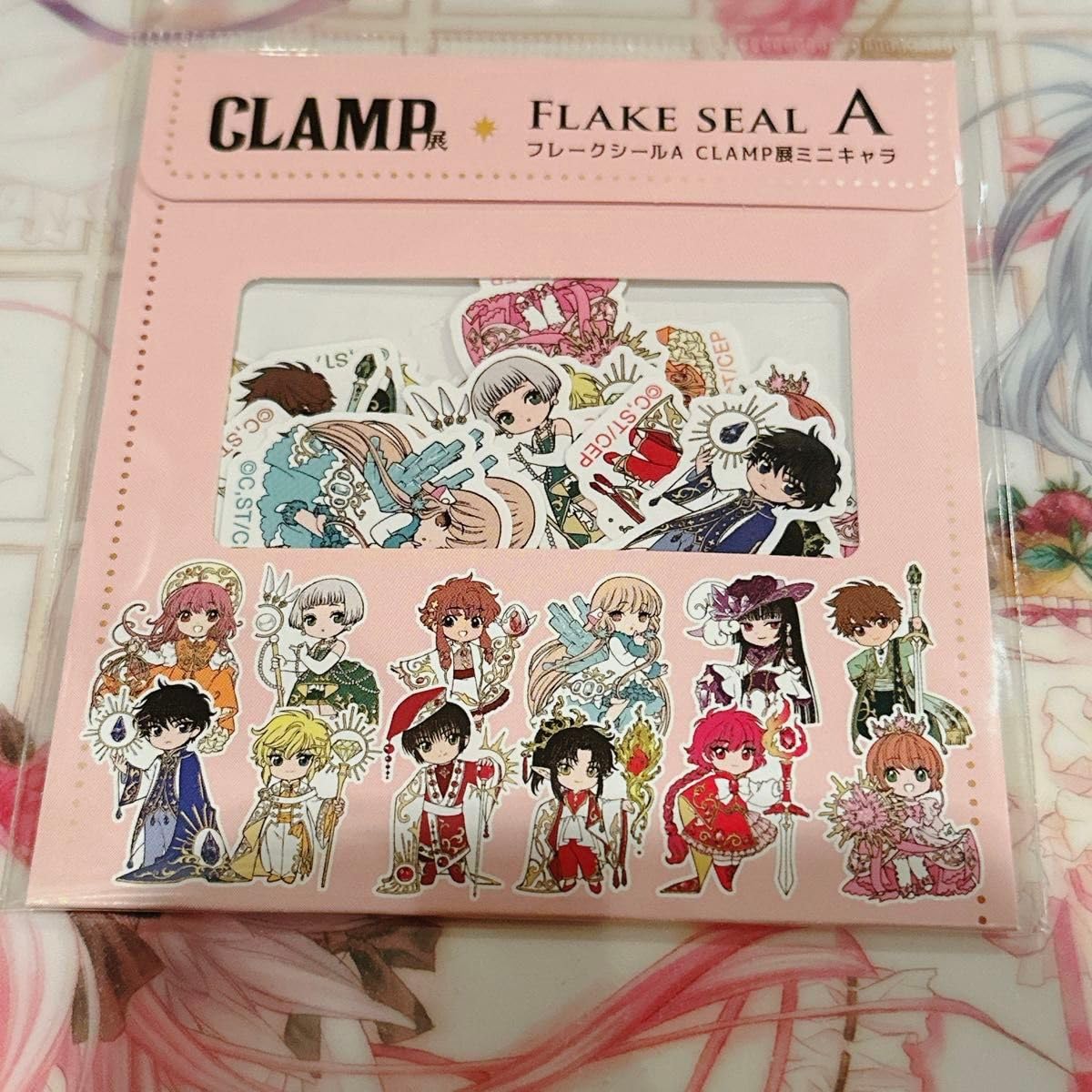Amazon.co.jp: CLAMP展 フレークシール 木之本桜 壱原侑子 神威
