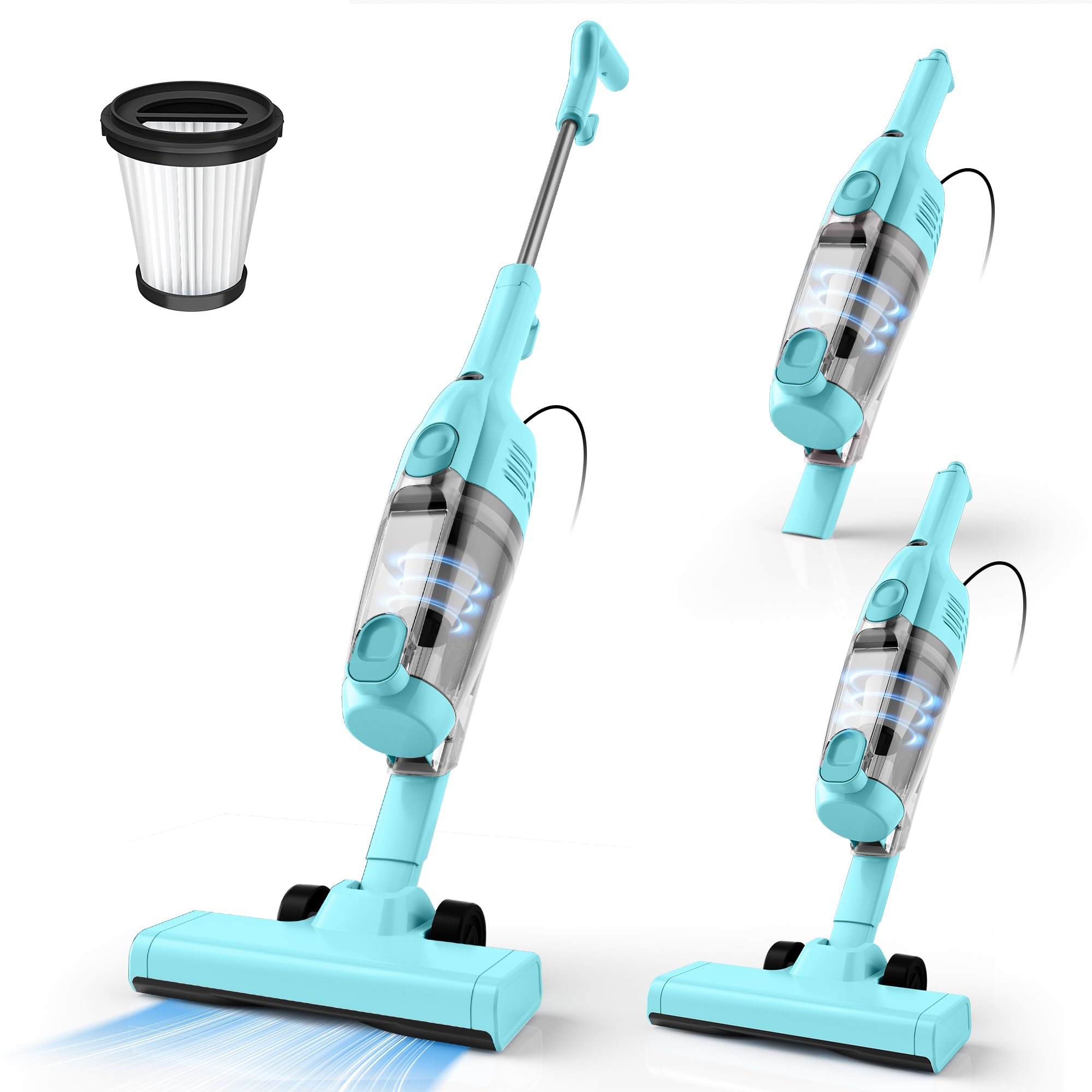 Amazon.com: Vazone R6X Corded Stick Vacuum Cleaners for Home