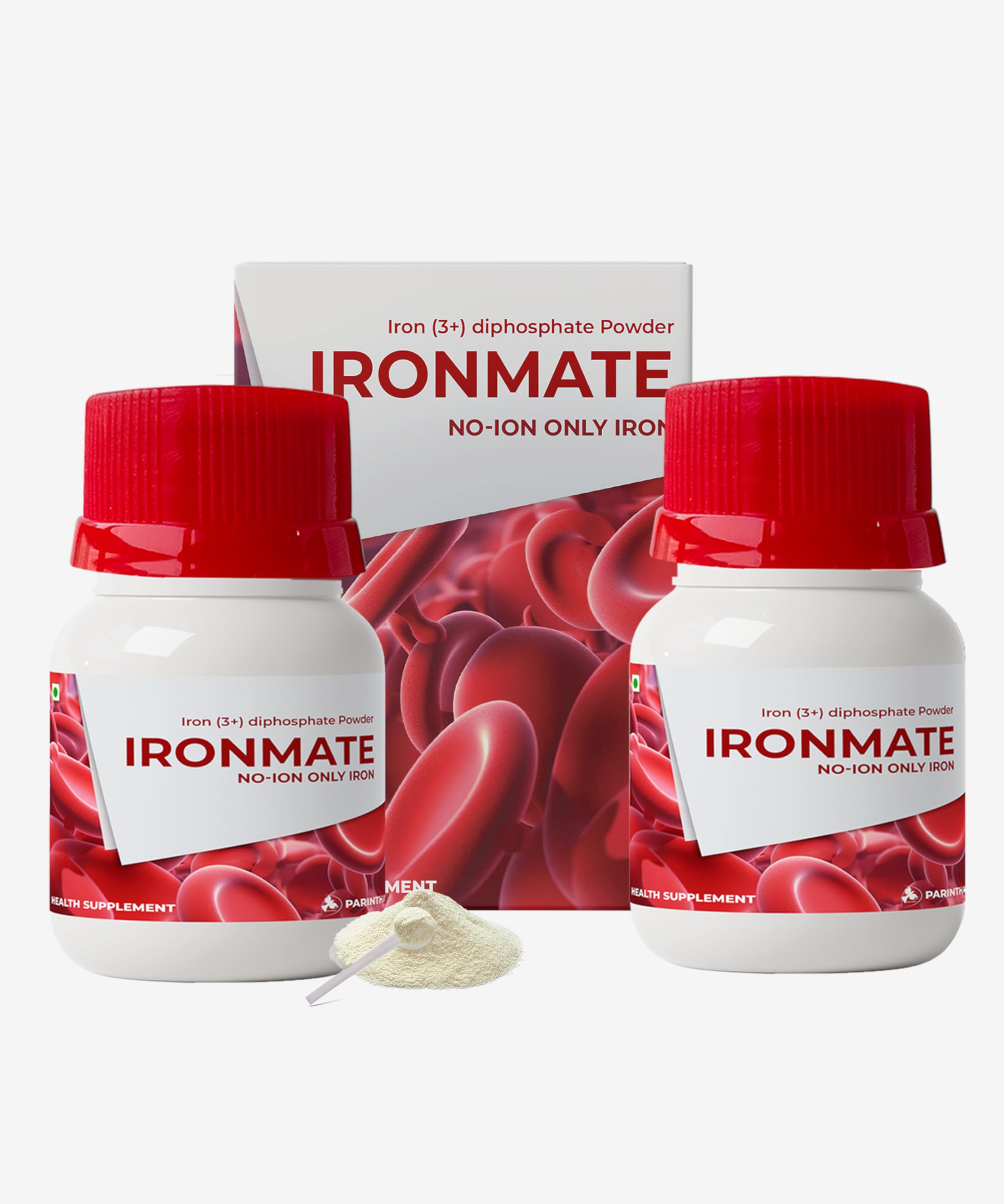 Ironmate Powder – Patent-Filed Clinically Proven Iron Supplement | First-of-its-Kind Waterless Formula | Two Full Course - 2X3 Month Packs' | Smallest Dose | Max Absorption | Consume Directly or Blend with Food & Beverages-image-29