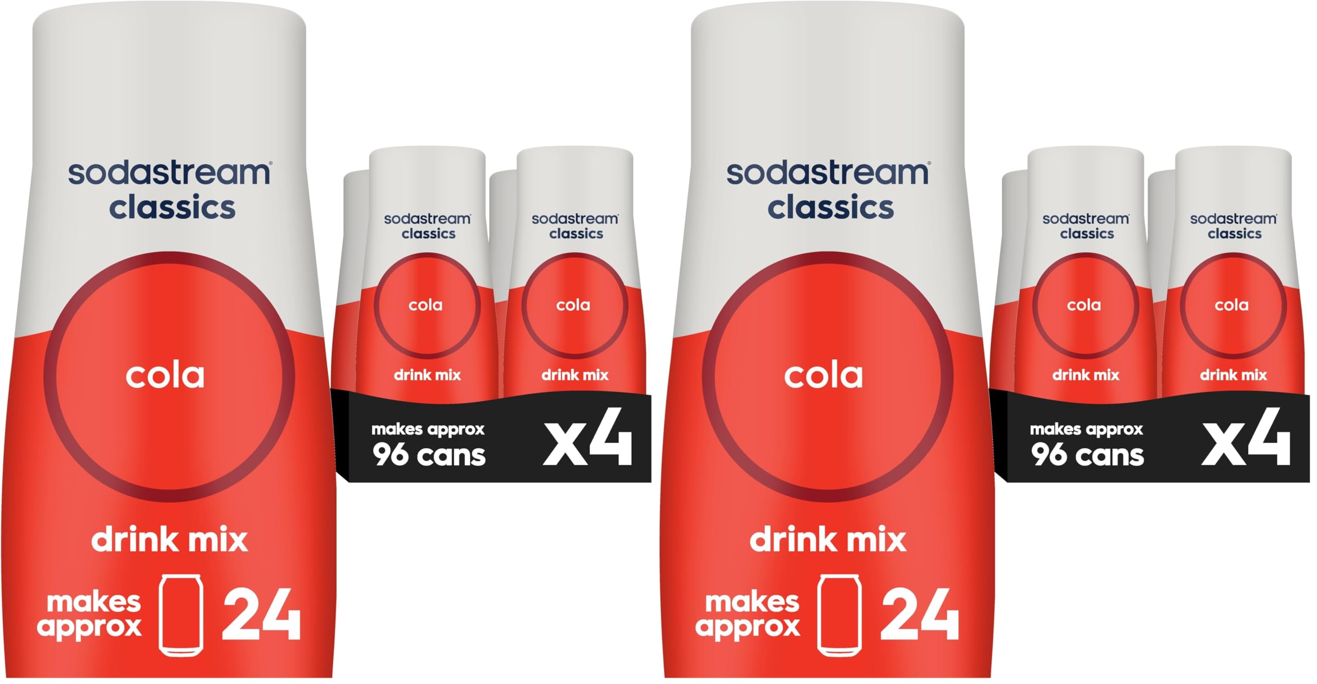 SodaStream Cola,14.8 Fl Oz,(Pack of 8)