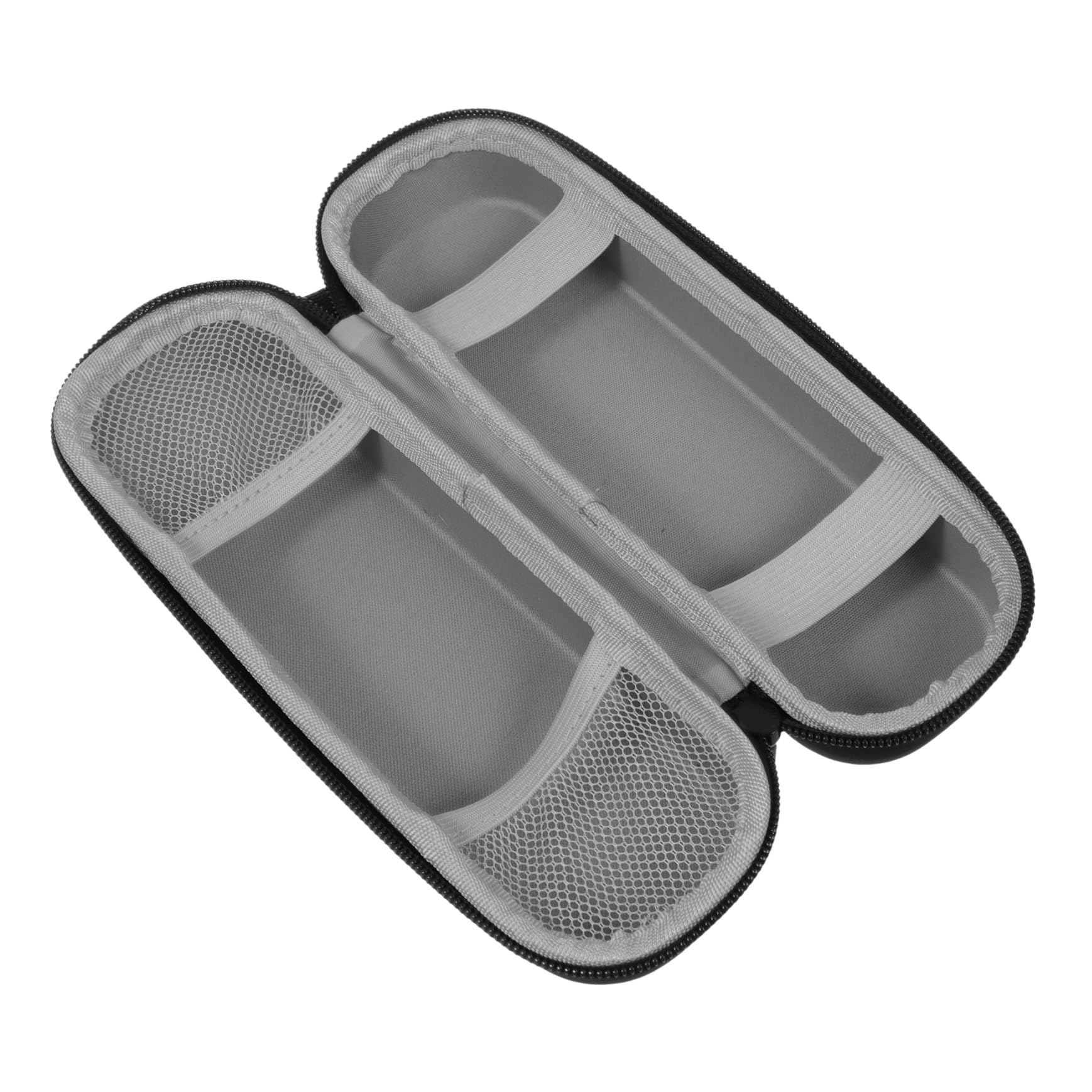 VALICLUD 5 Pezzi Porta di viaggio per spazzolino Titolare Porta di spazzolino da denti supporto magnetico parete porta spazzolino custodie per spazzolini da viaggio Caso di eva Nero