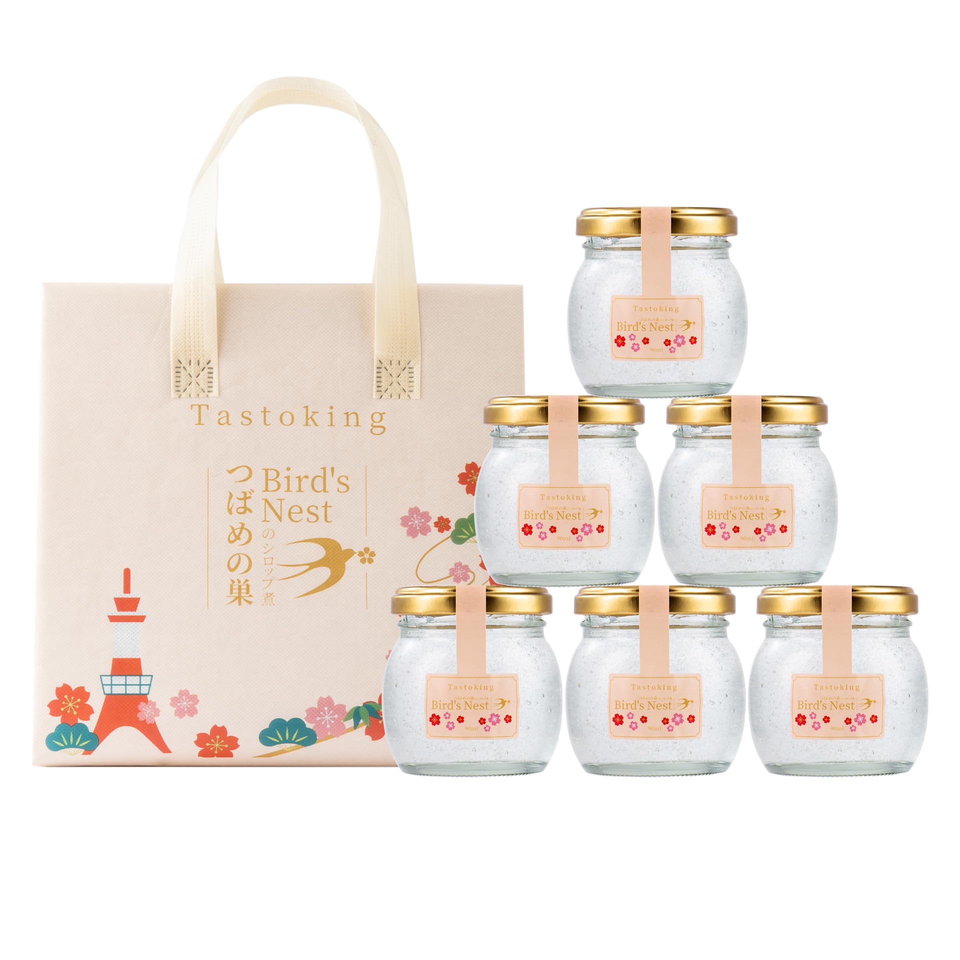 Amazon.co.jp: Tastoking ツバメの巣 つばめの巣シロップ煮 90ml
