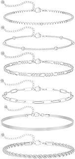 Silver Chain Bracelets For Women Picks collage image 1