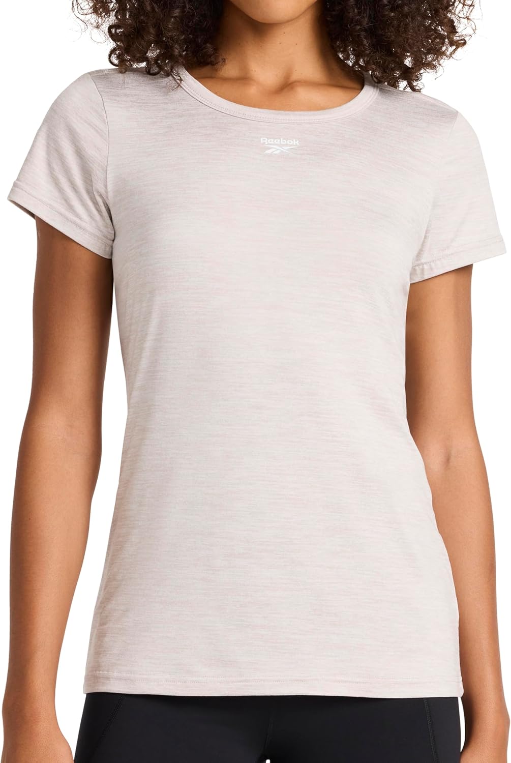 Reebok Womens Off The Charts Performance Crewneck T-Shirt