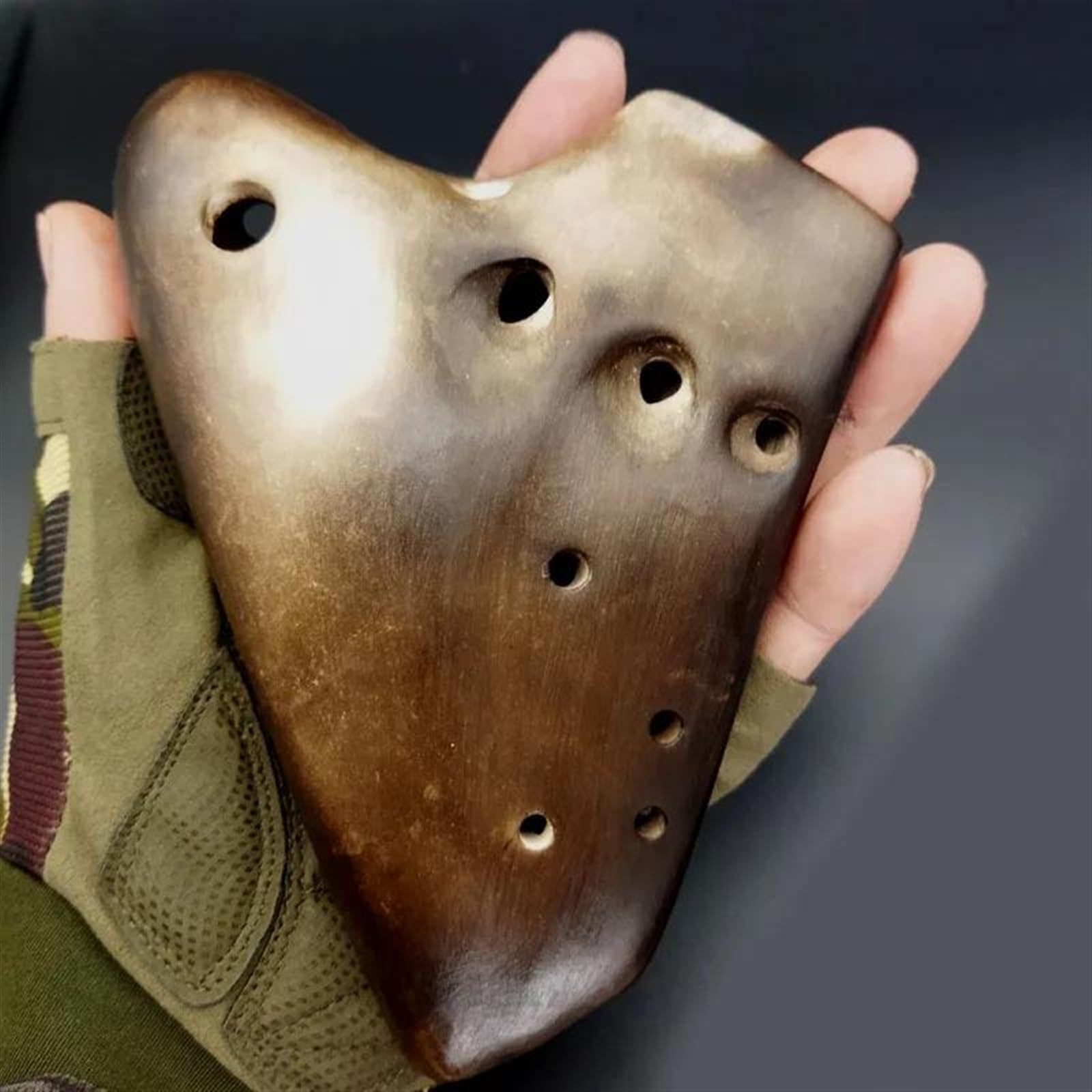 Ocarina Tripla In Ceramica Tono Alto C Ocarina Of Time Accessori Per Strumenti Musicali Professionali Ocarine (Color : 3)