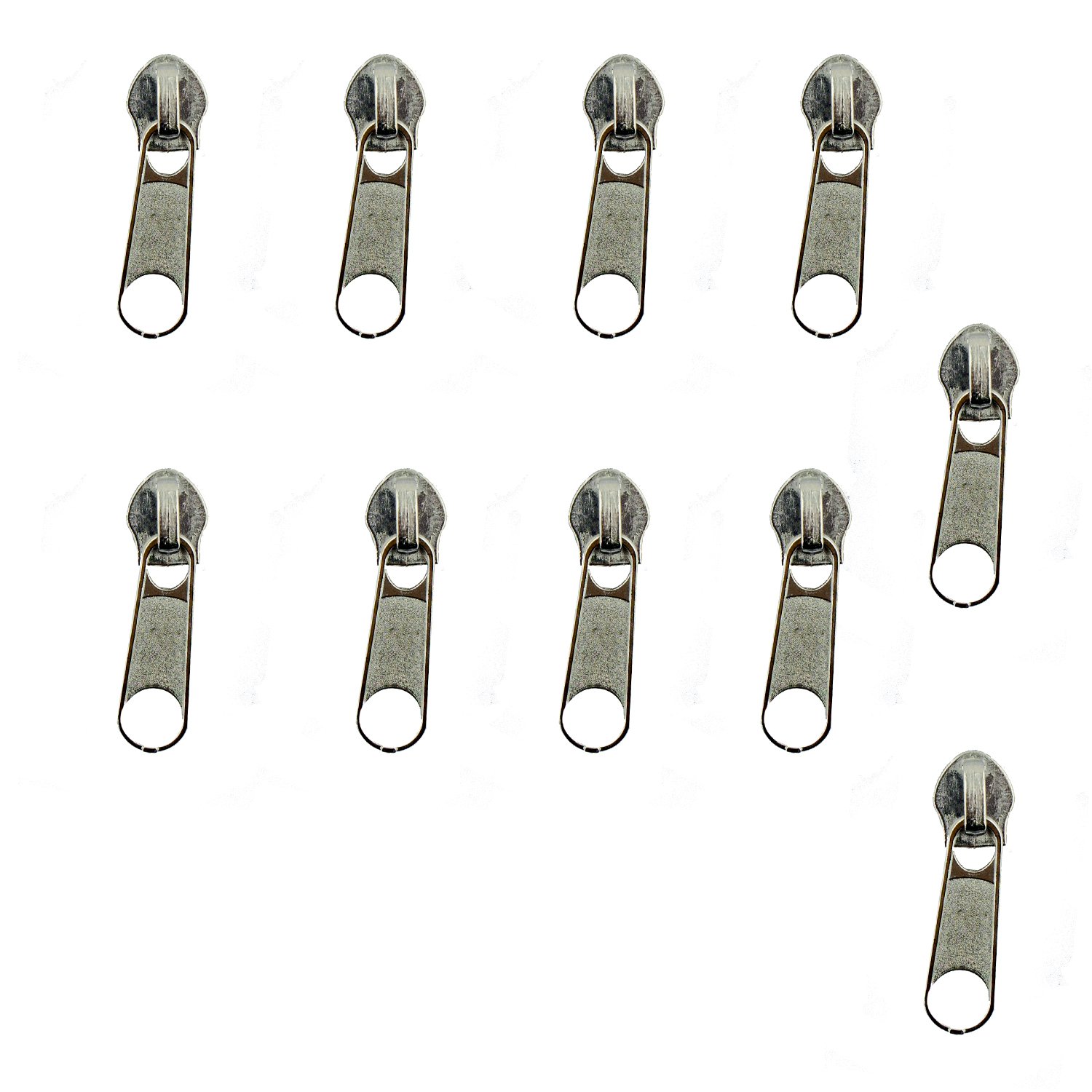 Zip Pull Hand PB09A n°5 curseur argenté fluide pour réparer une fermeture