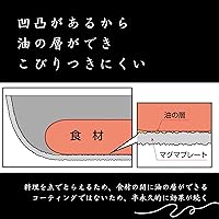 Vista 4 de Takumi MGEG-S Egg Pan, Induction Compatible, Magma Plate, Made in Japan, Small Egg, Iron