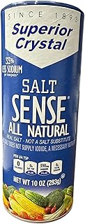 Salt Sense Non-Iodized Salt, 3 Pack (33% Less Sodium)