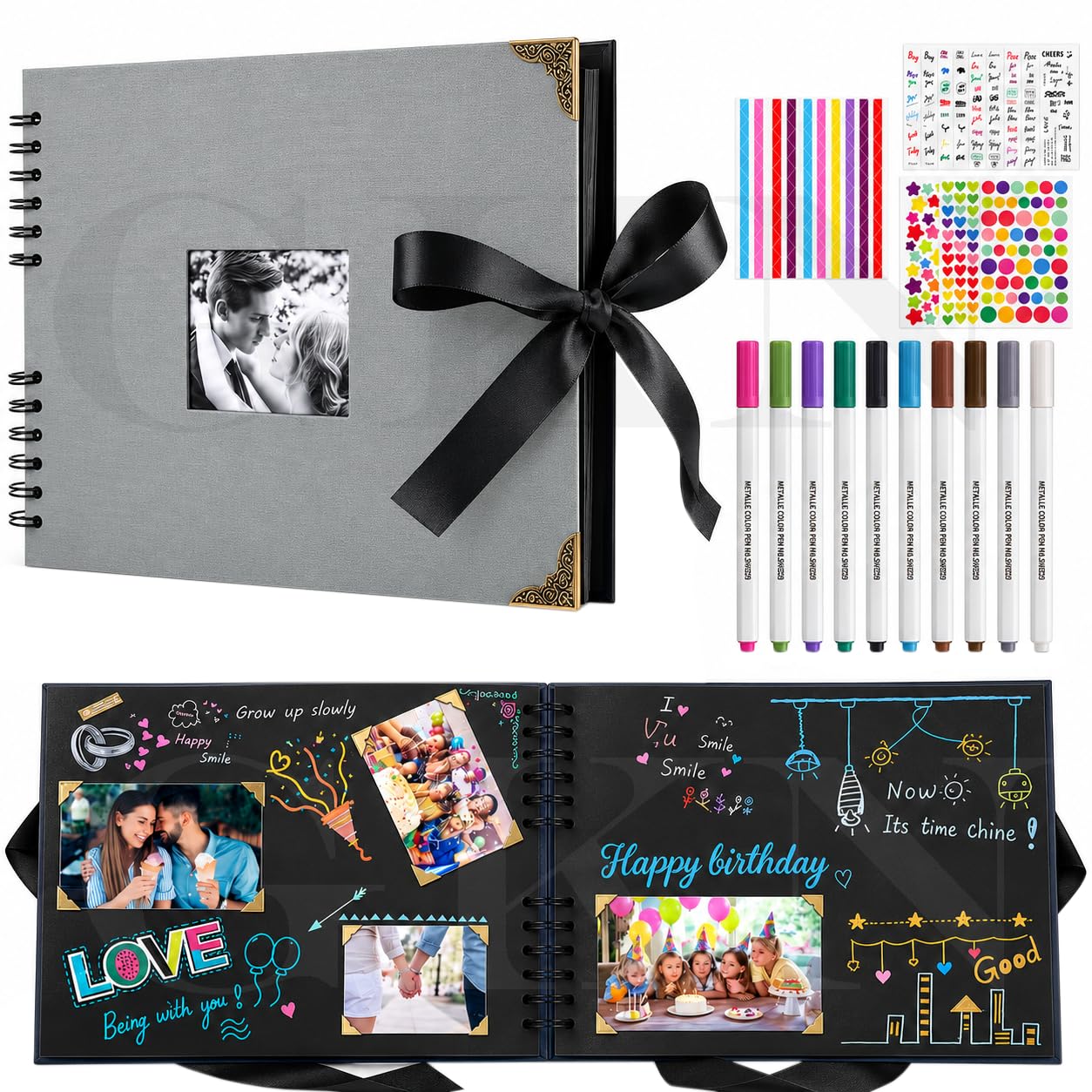 DIY Scrapbook Album Kit - Preserve Memories! -13