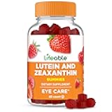 Lifeable Lutein and Zeaxanthin Gummies | Great Tasting Lutein and Zeaxanthin Supplements for Eyes | Vegan and Non GMO Eye Health Gummies | 60 Count