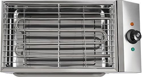 Miniatura 4 de Parrilla eléctrica de 110 V, 1800 W, parrilla eléctrica de acero inoxidable para interiores, parrilla de fiesta, parrilla eléctrica de barbacoa