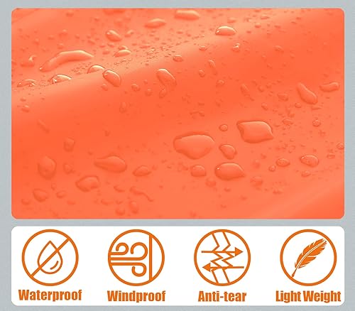 Miniatura 3 de RainRider Pantalones con peto de lluvia para hombres y mujeres, pantalones de seguridad Oxford 150D, pantalones de trabajo resistentes impermeables