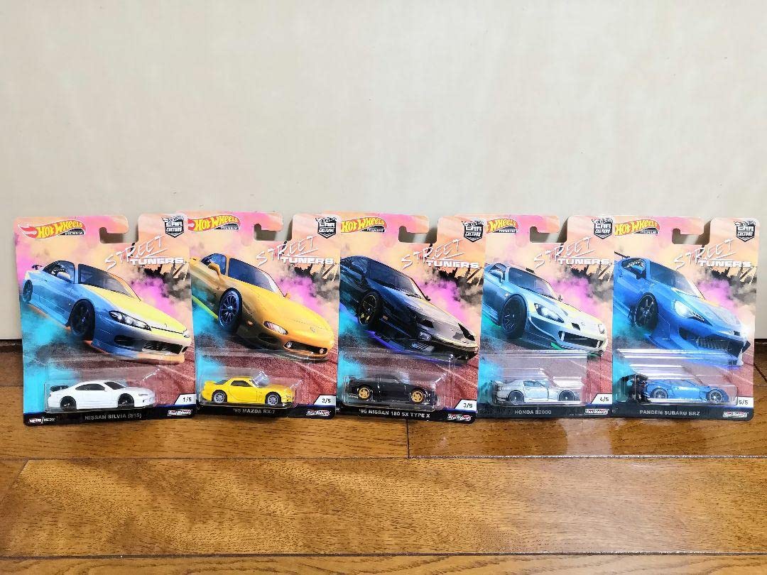 Amazon.co.jp: ホットウィール STREET TUNERS 全5台セット : おもちゃ