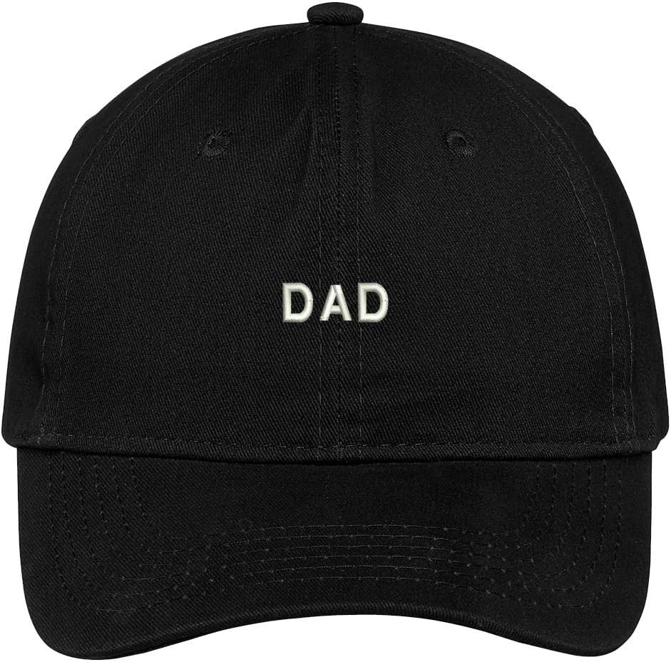 Trendy Apparel Shop Dad Embroidered Soft Cotton Low Profile Dad Hat Baseball Cap
