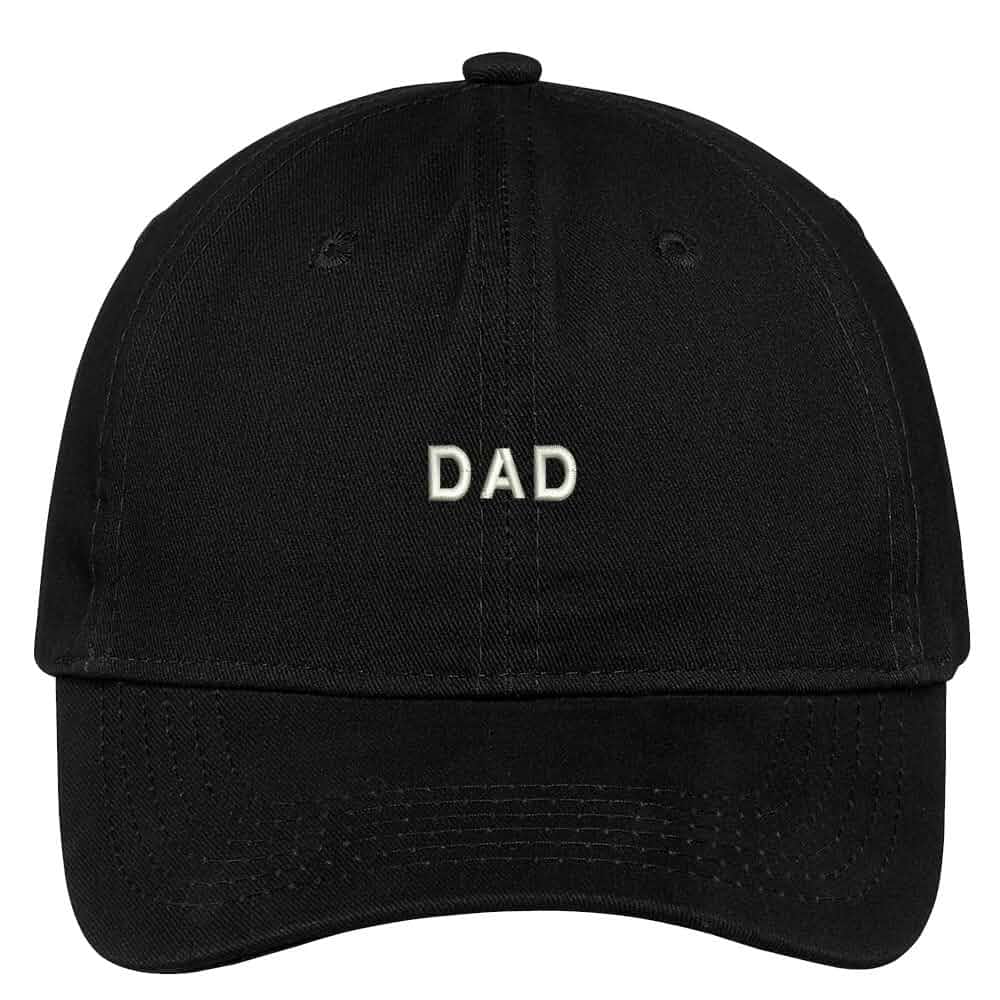 Trendy Apparel Shop Dad Embroidered Soft Cotton Low Profile Dad Hat Baseball Cap straight