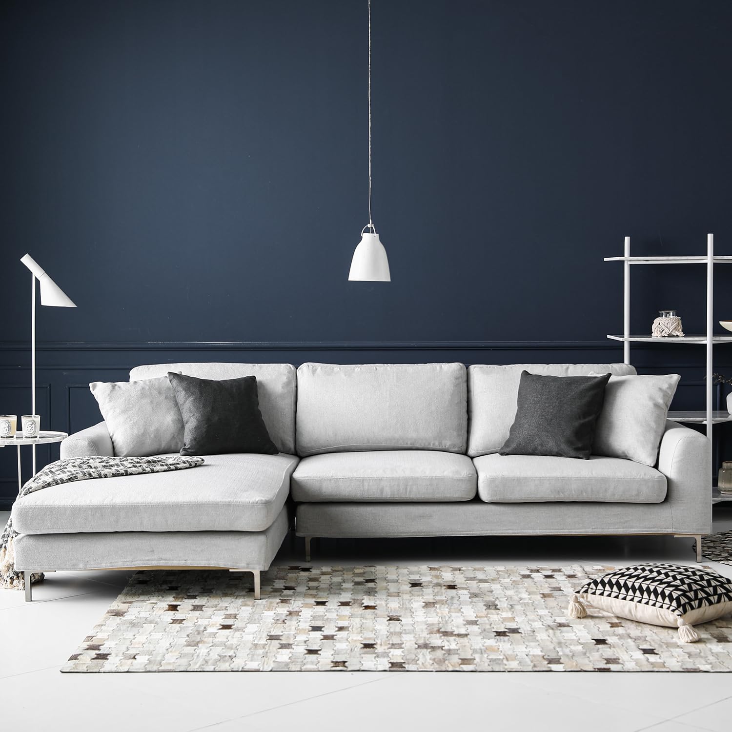 Amazon｜アルモニア (Armonia) イタリアンモダン カウチソファ