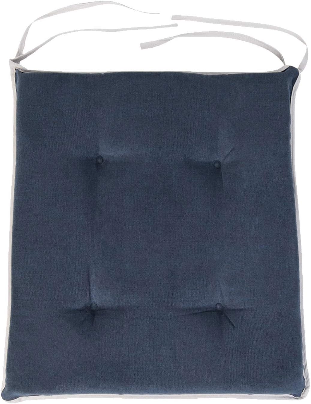 Gardenista Garden Chair Seat Pad Slip Free Tufted hypoallergenic