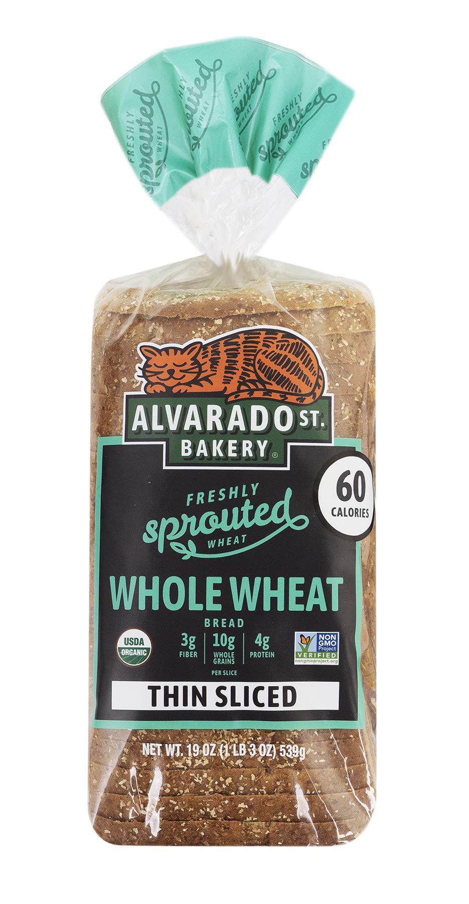 Organic Thin Sliced Sprouted Bread (Whole Wheat, 3 pk)