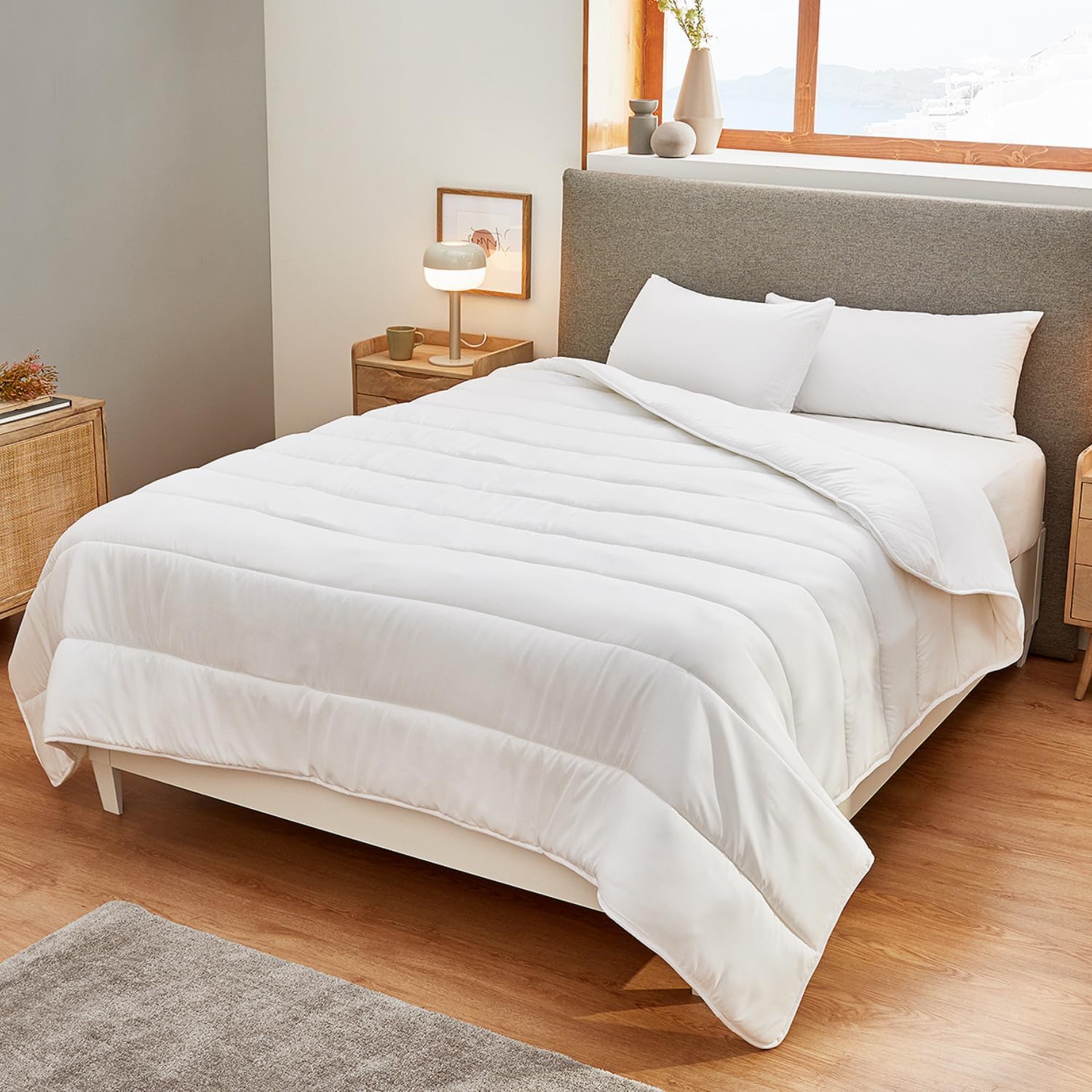 Pikolin Home – Fibre Duvet Filling, Winter, 400g/m², White Cama 100/105-180 x 220 cm White