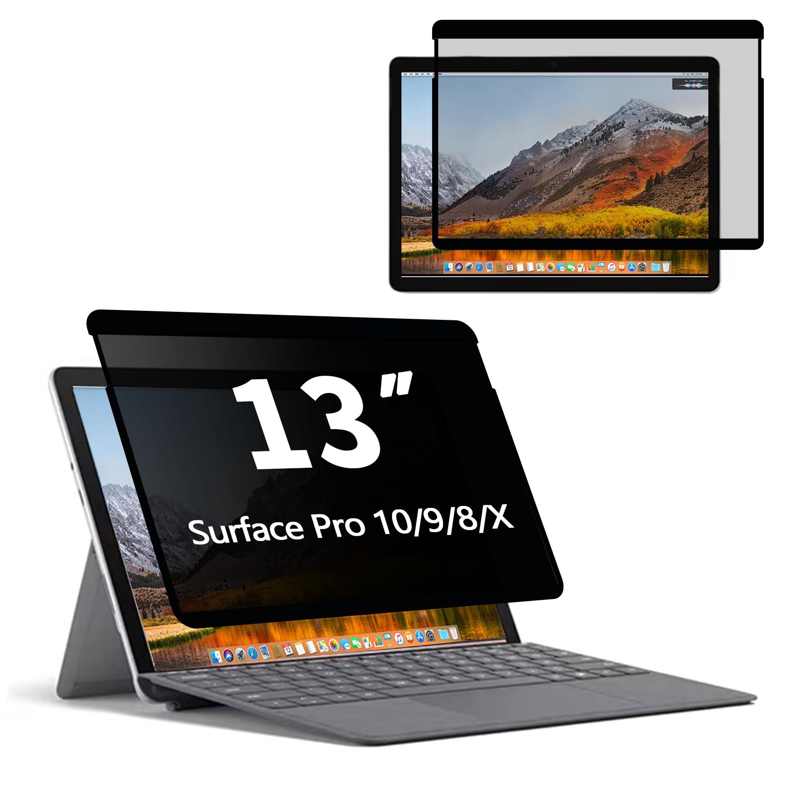 Laptop Privacy Screen Microsoft Surface X/Surface pro 8 (Released in 2021),Removable Privacy Screen Filter (for Surface Laptop X/Surface pro 8 Privacy Screen Protector 13 in)