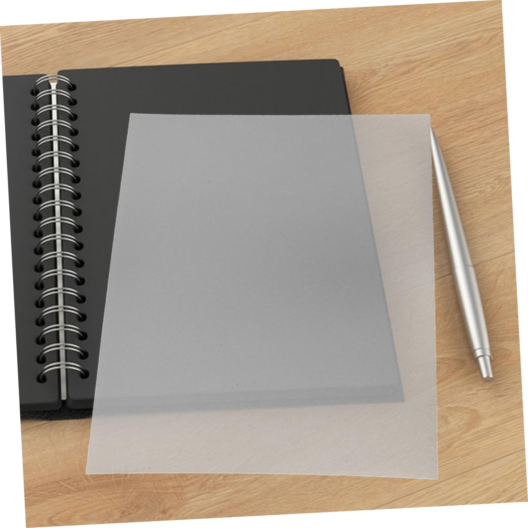 Lot De 100 Couvertures Transparentes Mates En Plastique Pour Cahiers, Classeurs Et Bandes Dessinées. Haute Transmission Lumineuse, Protège Contre L'usure.