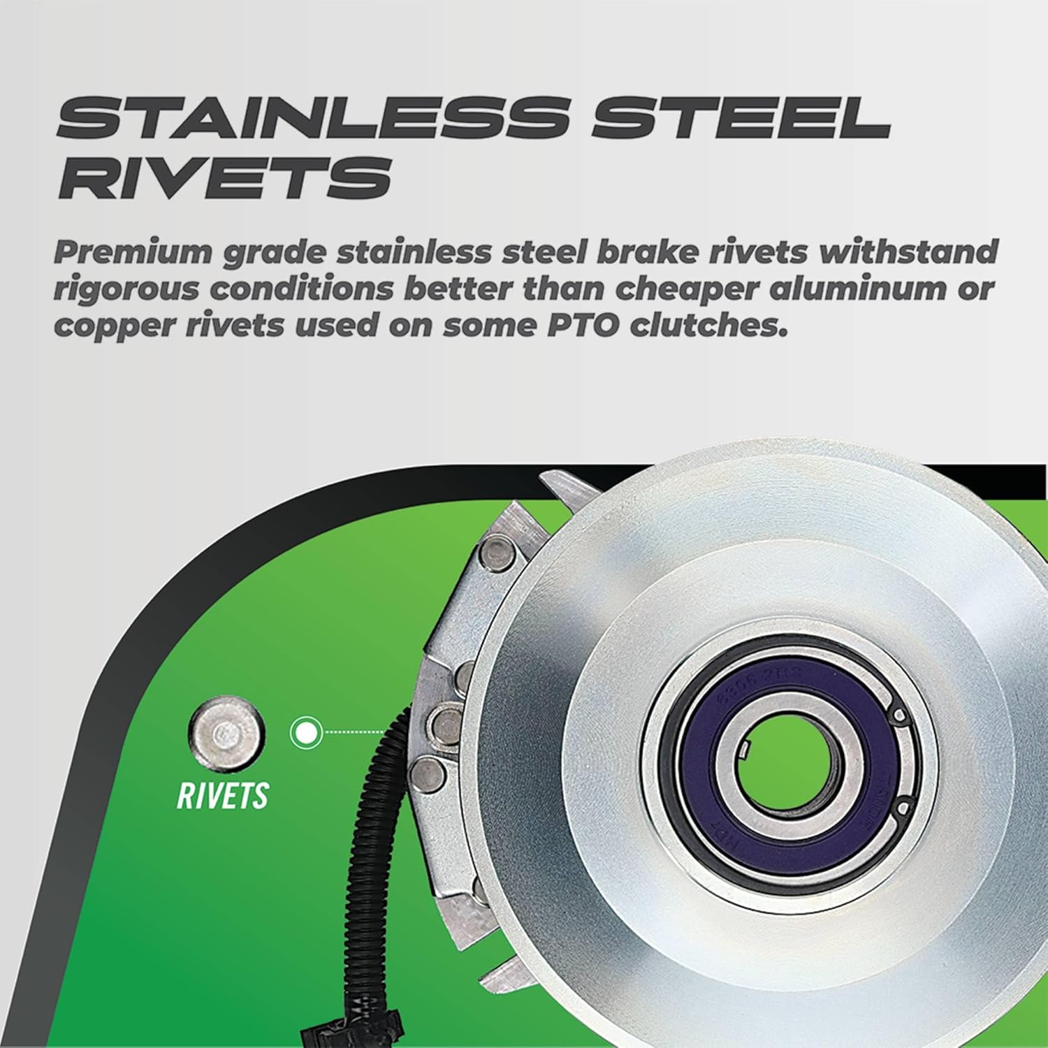 Xtreme Outdoor Power Equipment X0239 PTO Clutch Compatible with/Replacement for Exmark Lazer Z S, E and X Series, Serial No. 312,000 and Higher 109-9282, 116-1604, 116-1620, 5218-207