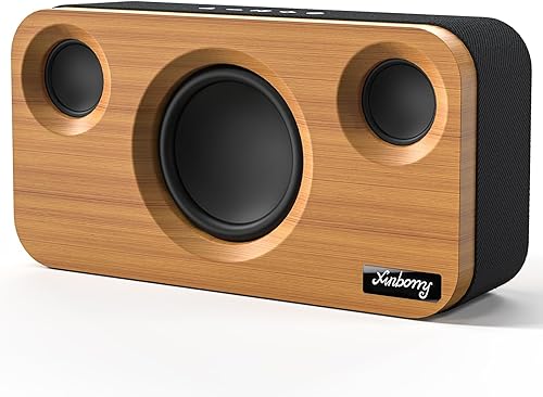 Altavoz Bluetooth con graves profundos, altavoz portátil inalámbrico de 40 W (pico) con TWS, AUX, tarjeta TF, sonido estéreo, sincronización de