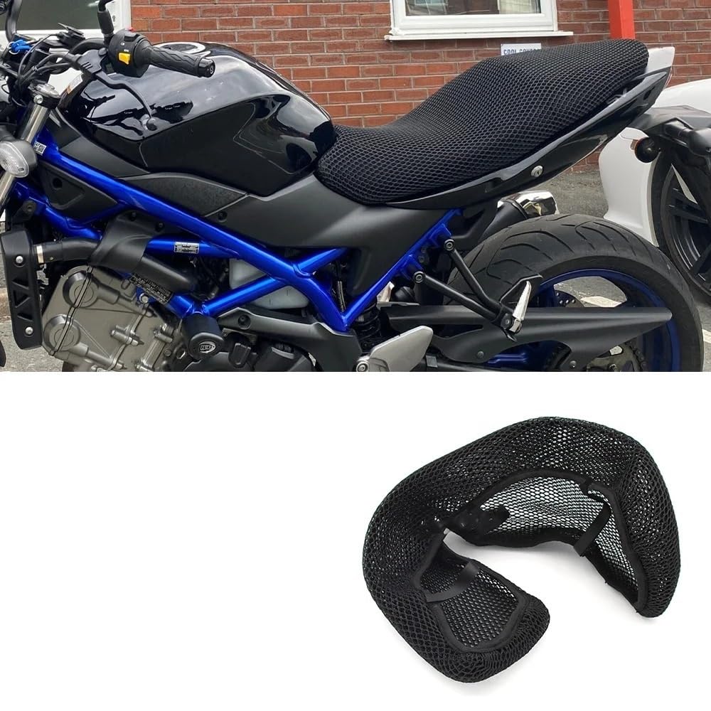 Funda Asiento Moto Funda De Asiento Air Flow para Motocicleta Transpirable, para SV 650 2019-2023