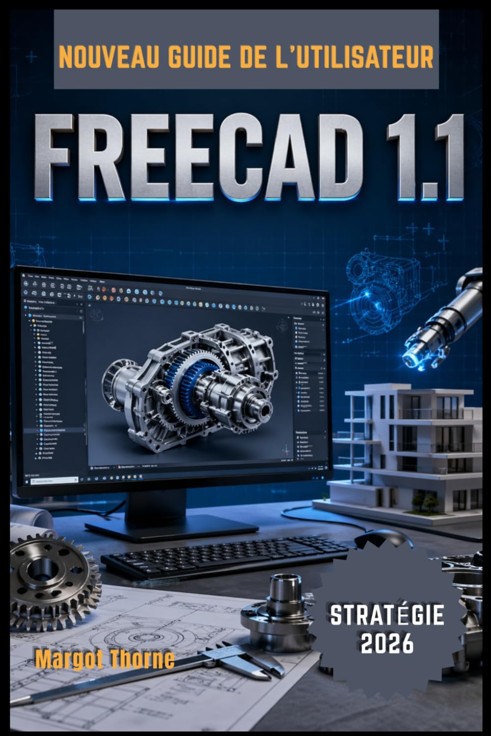 FreeCAD 1.1 Guide de l'utilisateur 2026: Un manuel complet, étape par étape, pour maîtriser facilement la modélisation 3D, la conception paramétrique et les projets d'ingénierie professionnels.
