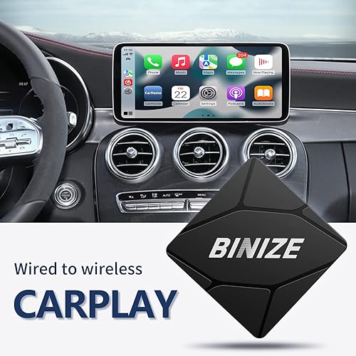 Miniatura 2 de Binize - 2 Din 10 pulgadas, estéreo radio para automóvil,Android 10, Bluetooth, Navegación, WiFi, Car Play, Android Auto, AM, FM, OBD
