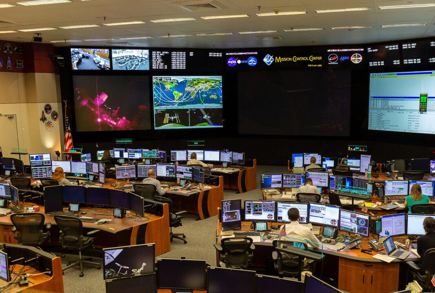 NASA Mission Control Poster