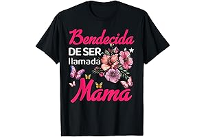 Camiseta de Regalo para el Día de las Madres con Mensaje en Español: Mamá, Abuela