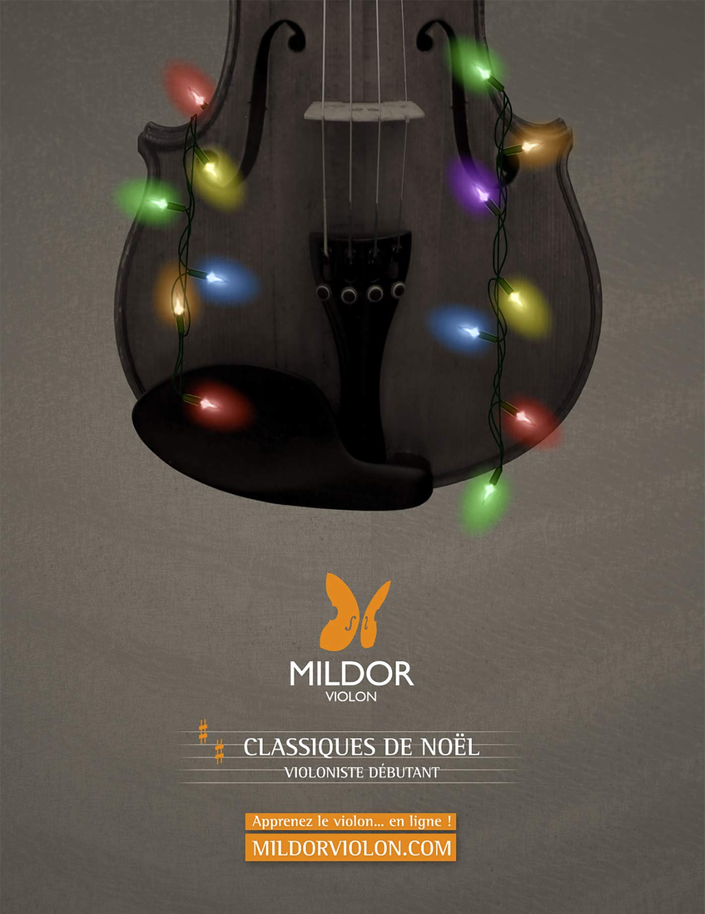 Violoniste débutant t. 3: livre de classiques de Noël