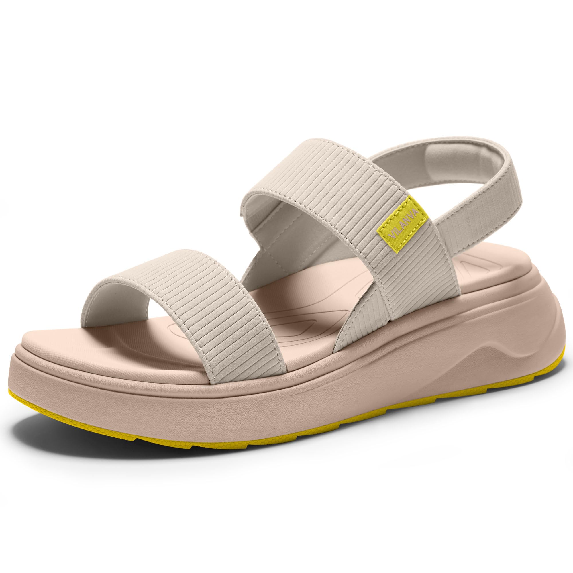Vilanva Women's Platform Sandal with Arch Support