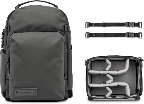 WANDRD PRVKE Pocket 21L V4 Photography Bundle Compact Travel Camera Backpack with Essential Camera Cube and Laptop Sleeve