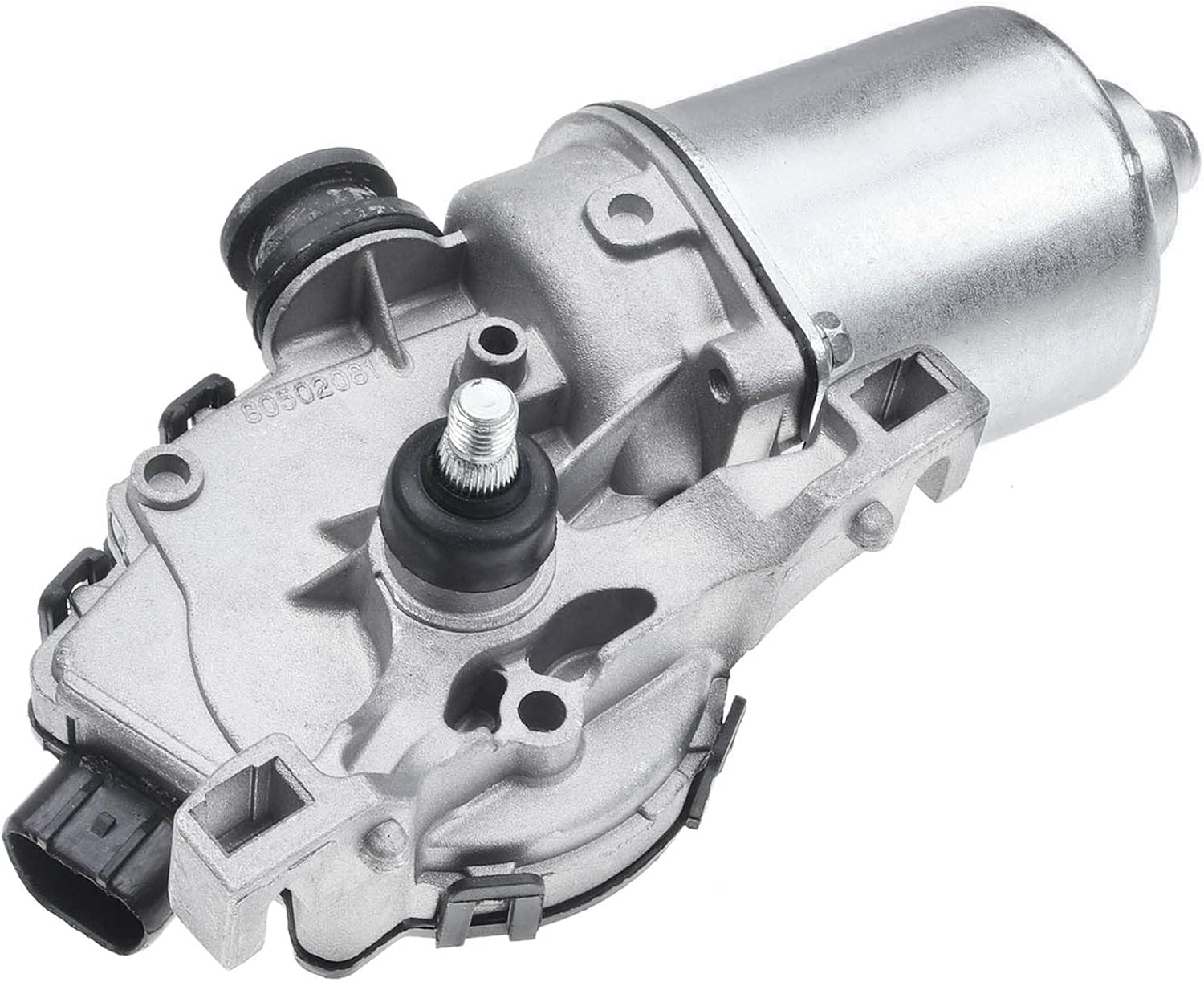 A-Premium Front Windshield Wiper Motor Compatible with Dodge & Chrysler Models - Charger 2010-2023 Coupe, Challenger 2008-2023 Coupe, 300 2010-2016/2018-2023 Sedan, 5-Pin