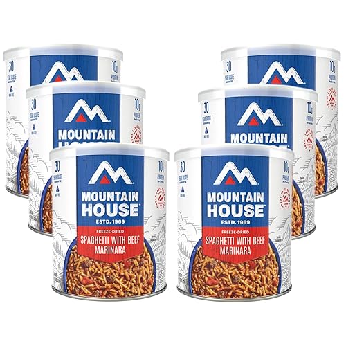 Miniatura 15 de Mountain House - Huevos revueltos liofilizados con tocino sin curar #10 lata – 9 porciones por lata – Desayuno de supervivencia de emergencia sin
