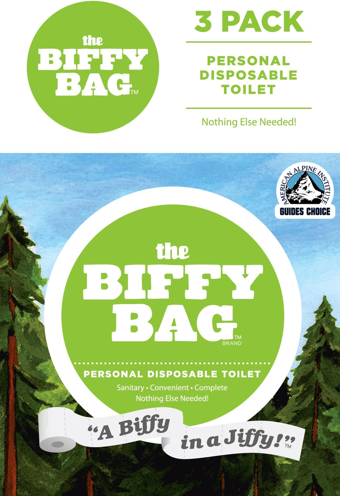 Pocket Size Disposable Toilet, Classic